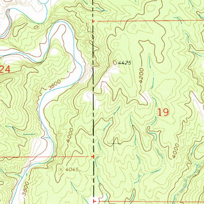 United States Geological Survey Coburn Mountain, MT (1961, 24000-Scale) digital map