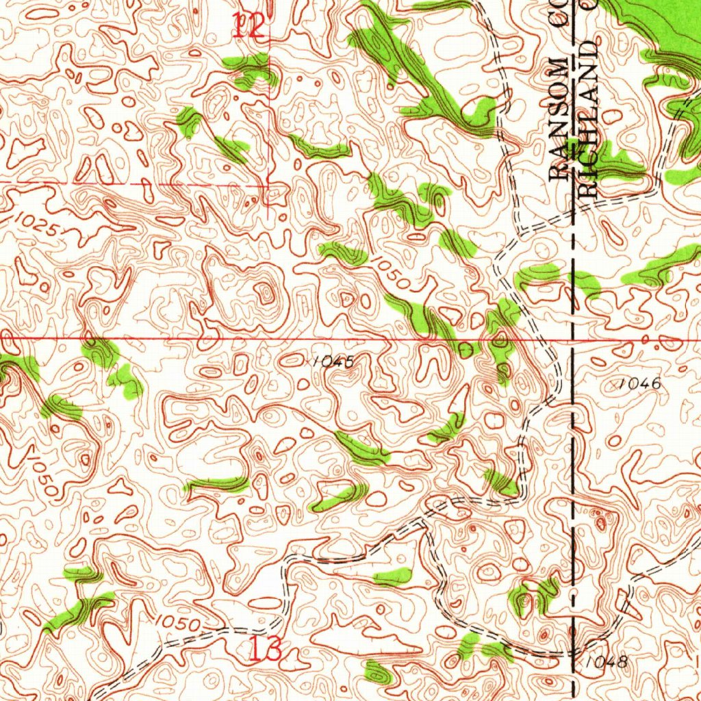 Coburn, ND (1960, 24000-Scale) Map by United States Geological Survey ...