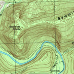 United States Geological Survey Coburn, PA (1998, 24000-Scale) digital map
