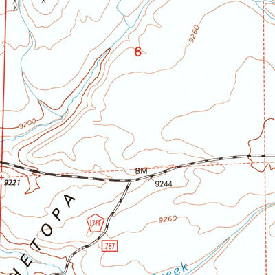 United States Geological Survey Cochetopa Park, CO (2001, 24000-Scale) digital map