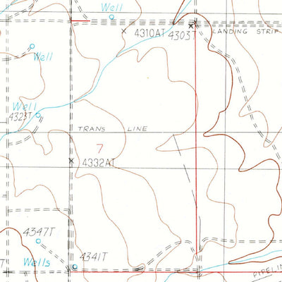 United States Geological Survey Cochise, AZ (1985, 24000-Scale) digital map