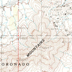 United States Geological Survey Cochise, AZ (1985, 24000-Scale) digital map