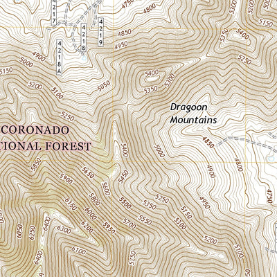 United States Geological Survey Cochise, AZ (2021, 24000-Scale) digital map