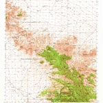 United States Geological Survey Cochise Head, AZ (1950, 62500-Scale) digital map