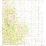 United States Geological Survey Cochise Stronghold, AZ (1985, 24000-Scale) digital map