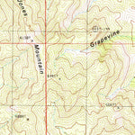United States Geological Survey Cochise Stronghold, AZ (1985, 24000-Scale) digital map