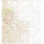 United States Geological Survey Cochise Stronghold, AZ (1996, 24000-Scale) digital map