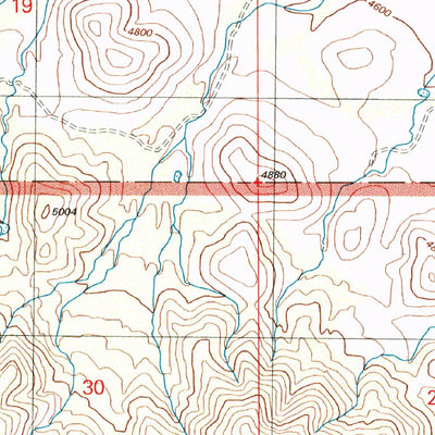 United States Geological Survey Cochise Stronghold, AZ (1996, 24000-Scale) digital map
