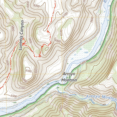 United States Geological Survey Cochiti Dam, NM (2023, 24000-Scale) digital map