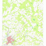 United States Geological Survey Cochran, GA (1974, 24000-Scale) digital map