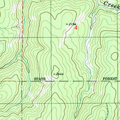 United States Geological Survey Cochran, OR (1979, 24000-Scale) digital map