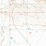 United States Geological Survey Cochran Reservoir, MT (1982, 24000-Scale) digital map