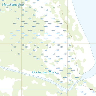 United States Geological Survey Cochrans Pass, FL (2021, 24000-Scale) digital map