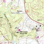 United States Geological Survey Cockeysville, MD (1957, 24000-Scale) digital map