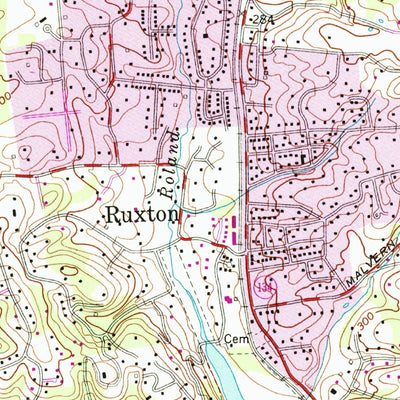 United States Geological Survey Cockeysville, MD (1957, 24000-Scale) digital map