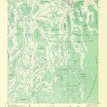 United States Geological Survey Cocodrie, LA (1935, 31680-Scale) digital map