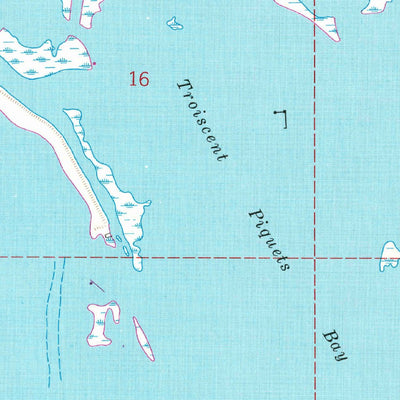 United States Geological Survey Cocodrie, LA (1957, 24000-Scale) digital map