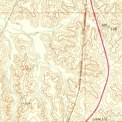 United States Geological Survey Cocodrie Lake, LA (1967, 24000-Scale) digital map