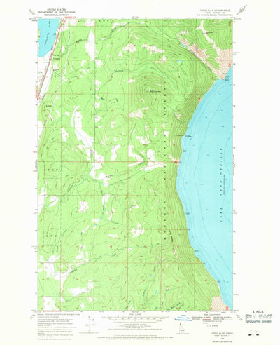 United States Geological Survey Cocolalla, ID (1968, 24000-Scale) digital map