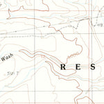 United States Geological Survey Coconino Point SE, AZ (1988, 24000-Scale) digital map
