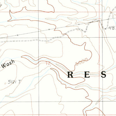United States Geological Survey Coconino Point SE, AZ (1988, 24000-Scale) digital map