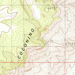 United States Geological Survey Coconino Point SE, AZ (1988, 24000-Scale) digital map