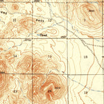 United States Geological Survey Cocoraque Butte, AZ (1943, 62500-Scale) digital map