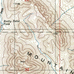 United States Geological Survey Cocoraque Butte, AZ (1996, 24000-Scale) digital map
