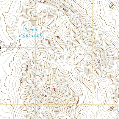 United States Geological Survey Cocoraque Butte, AZ (2021, 24000-Scale) digital map