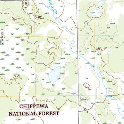 United States Geological Survey Coddington Lake, MN (2022, 24000-Scale) digital map