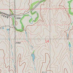 United States Geological Survey Codell, KS (1978, 24000-Scale) digital map
