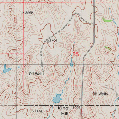 United States Geological Survey Codell, KS (1978, 24000-Scale) digital map