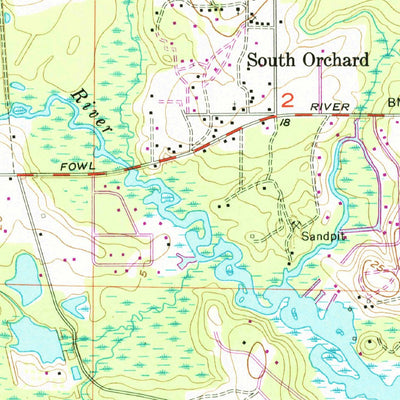 United States Geological Survey Coden, AL (1956, 24000-Scale) digital map