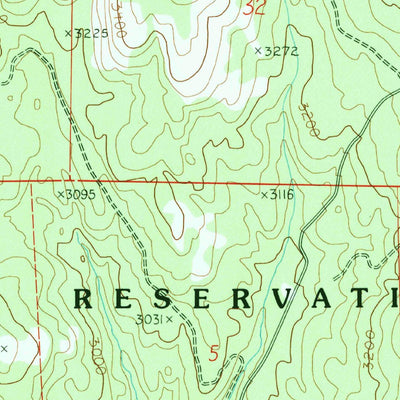 United States Geological Survey Cody Butte, WA (1989, 24000-Scale) digital map