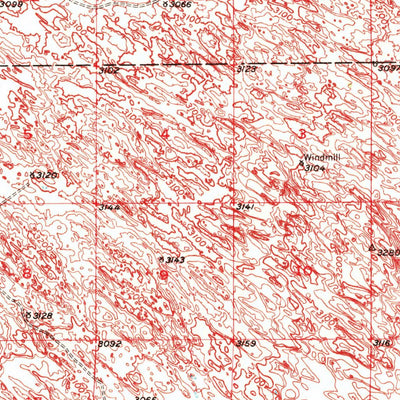 United States Geological Survey Cody Lake, NE (1949, 62500-Scale) digital map