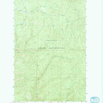 United States Geological Survey Cody Lake, WA (1989, 24000-Scale) digital map