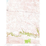 United States Geological Survey Cody, NE-SD (1950, 62500-Scale) digital map
