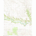 United States Geological Survey Cody SE, NE (1985, 24000-Scale) digital map