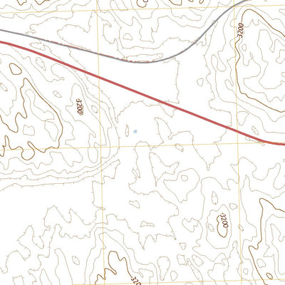 United States Geological Survey Cody West, NE (2021, 24000-Scale) digital map