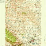 United States Geological Survey Cody, WY (1951, 62500-Scale) digital map