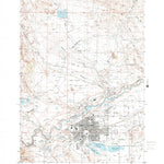 United States Geological Survey Cody, WY (1987, 24000-Scale) digital map