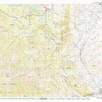 United States Geological Survey Cody, WY-MT (1980, 100000-Scale) digital map