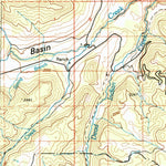 United States Geological Survey Cody, WY-MT (1980, 100000-Scale) digital map