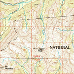 United States Geological Survey Cody, WY-MT (1980, 100000-Scale) digital map