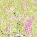 United States Geological Survey Coeburn, VA (1957, 24000-Scale) digital map