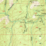United States Geological Survey Coffee Creek, CA (1955, 62500-Scale) digital map