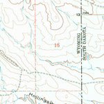 United States Geological Survey Coffee Flats, SD-WY (1978, 24000-Scale) digital map