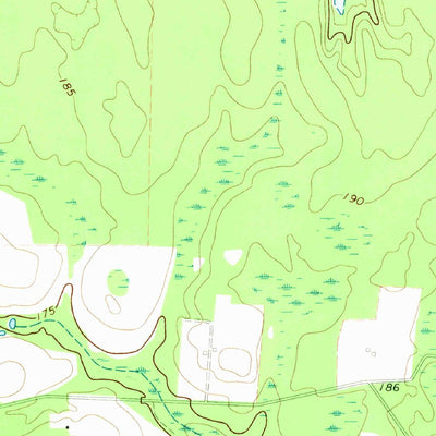 United States Geological Survey Coffee, GA (1971, 24000-Scale) digital map