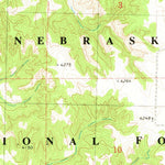 United States Geological Survey Coffee Mill Butte, NE (1980, 24000-Scale) digital map
