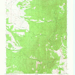 United States Geological Survey Coffee Peak, UT (1969, 24000-Scale) digital map